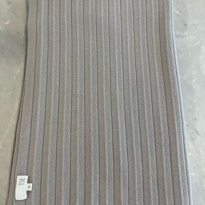 TSE CASHMERE Ribbed Scarf One-Size Oatmeal